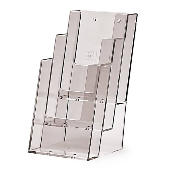 Taymar® Brochure Holder Counter/Wall 3x DL Portrait