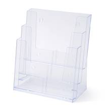 Scritto® Brochure Holder Counter/Wall 3x A4 Portrait