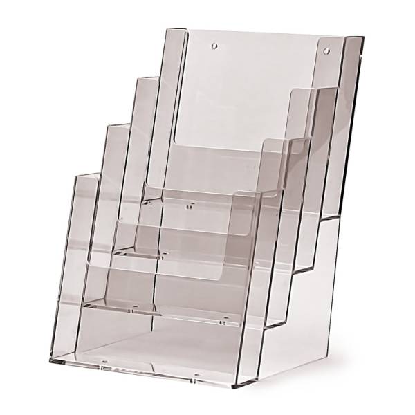 Taymar® Brochure Holder Counter/Wall (4x A5 Portrait)