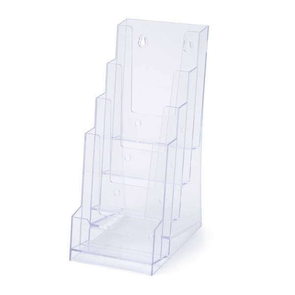 Scritto® Brochure Holder Counter/Wall 4x DL Portrait