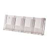 Taymar® Brochure Holder Counter/Wall 4x 1/3 A4 Portrait - 0