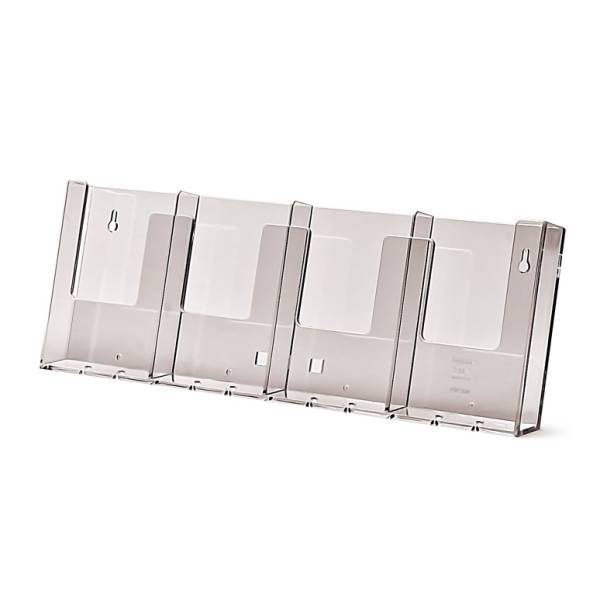 Taymar® Brochure Holder Counter/Wall 4x 1/3 A4 Portrait