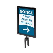 Barrier Sign Holder