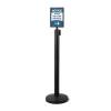 Black Barrier Flexi Belt Post Sign Holder A4 - 5