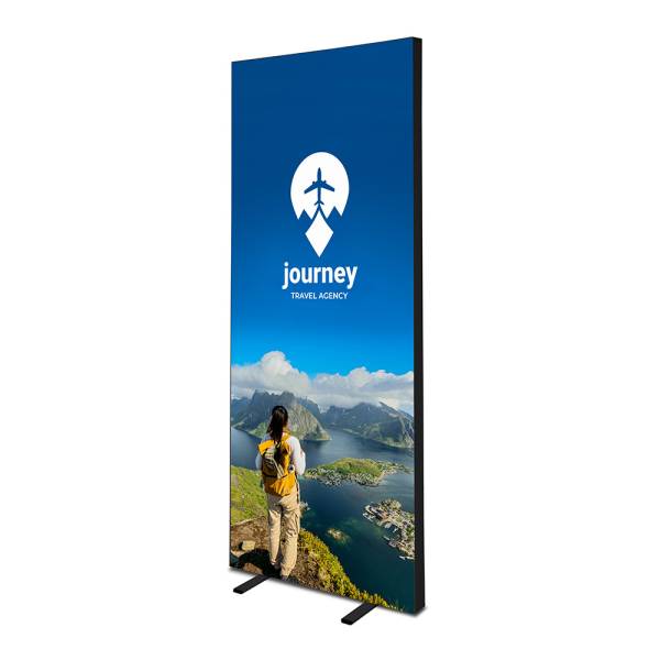 Brightbox Single 100 x 250 cm Black