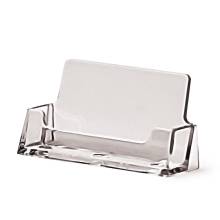 Business Card Holder Counter 1 Tier 17 mm Pocket Depth Landscape