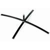Beach Flag Cross-Base 30mm 25mm Rotator - 0