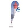Beach Flag Alu Drop Graphic 84 x 281 cm - ECO - 2