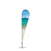 Beach Flag Alu Drop 345 cm Total Height - 1