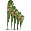 Beach Flag Alu Drop 345 cm Total Height - 6
