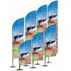 Beach Flag Alu Wind &amp; Paddle - 4
