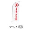 Beach Flag Alu Wind Complete Set First Aid - 3