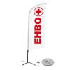 Beach Flag Alu Wind Complete Set First Aid - 4