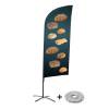 Beach Flag Alu Wind Complete Set Bread Water Tank - 1