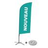 Beach Flag Alu Wind Complete Set New - 3