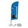 Beach Flag Alu Wind Complete Set Winter Tires - 3