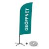 Beach Flag Alu Wind Complete Set Open - 8