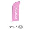 Beach Flag Alu Wind Complete Set Open - 10