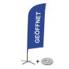 Beach Flag Alu Wind Complete Set Open - 12