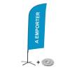 Beach Flag Alu Wind Complete Set Take Away - 2
