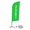 Beach Flag Alu Wind Complete Set Take Away - 3