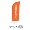 Beach Flag Alu Wind Complete Set Take Away - 4