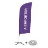 Beach Flag Alu Wind Complete Set Take Away - 5