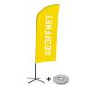 Beach Flag Alu Wind Complete Set Open - 16