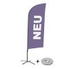 Beach Flag Alu Wind Complete Set New - 18