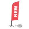 Beach Flag Alu Wind Complete Set New - 20
