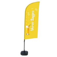 Beach Flag Alu Wind Complete Set Fresh Juice Dutch - ECO
