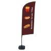 Beach Flag Alu Wind Complete Set Snacks Dutch - ECO - 5