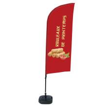 Beach Flag Alu Wind Complete Set Spring Rolls