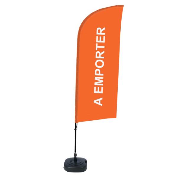 Beach Flag Alu Wind Complete Set Take Away