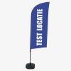 Beach Flag Alu Wind Complete Set Test Location - 2