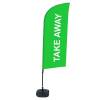 Beach Flag Alu Wind Complete Set Take Away - 19