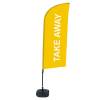 Beach Flag Alu Wind Complete Set Take Away - 23