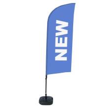 Beach Flag Alu Wind Complete Set New