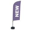 Beach Flag Alu Wind Complete Set New - 49