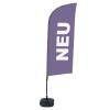 Beach Flag Alu Wind Complete Set New - 51
