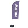 Beach Flag Alu Wind Complete Set New - 52