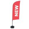 Beach Flag Alu Wind Complete Set New - 55