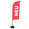 Beach Flag Alu Wind Complete Set New - 56
