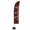 Beach Flag Budget Wind Complete Set Large Snacks - 2