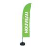 Beach Flag Budget Wind Complete Set Large New - 8