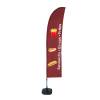 Beach Flag Budget Wind Complete Set Large Snacks - 0