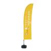 Beach Flag Budget Wind Complete Set Fresh Juice Spanish - ECO - 0