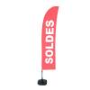 Beach Flag Budget Wind Complete Set Large Sale - 0