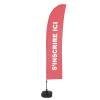 Beach Flag Budget Wind Complete Set Large Sign In Here - 7