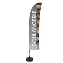 Beach Flag Budget Wind Complete Set Large Bakery
